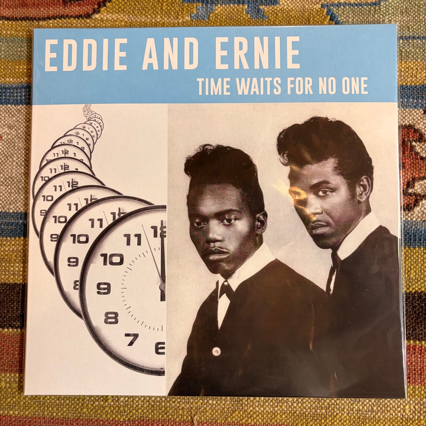 Eddie and Ernie - “Time Waits For No One” - Vinyl LP