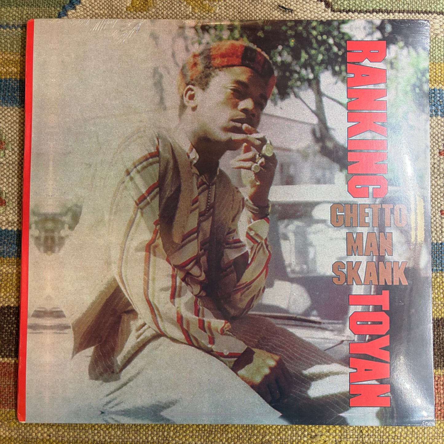 Ranking Toyan - “Ghetto Man Skank” - Vinyl LP