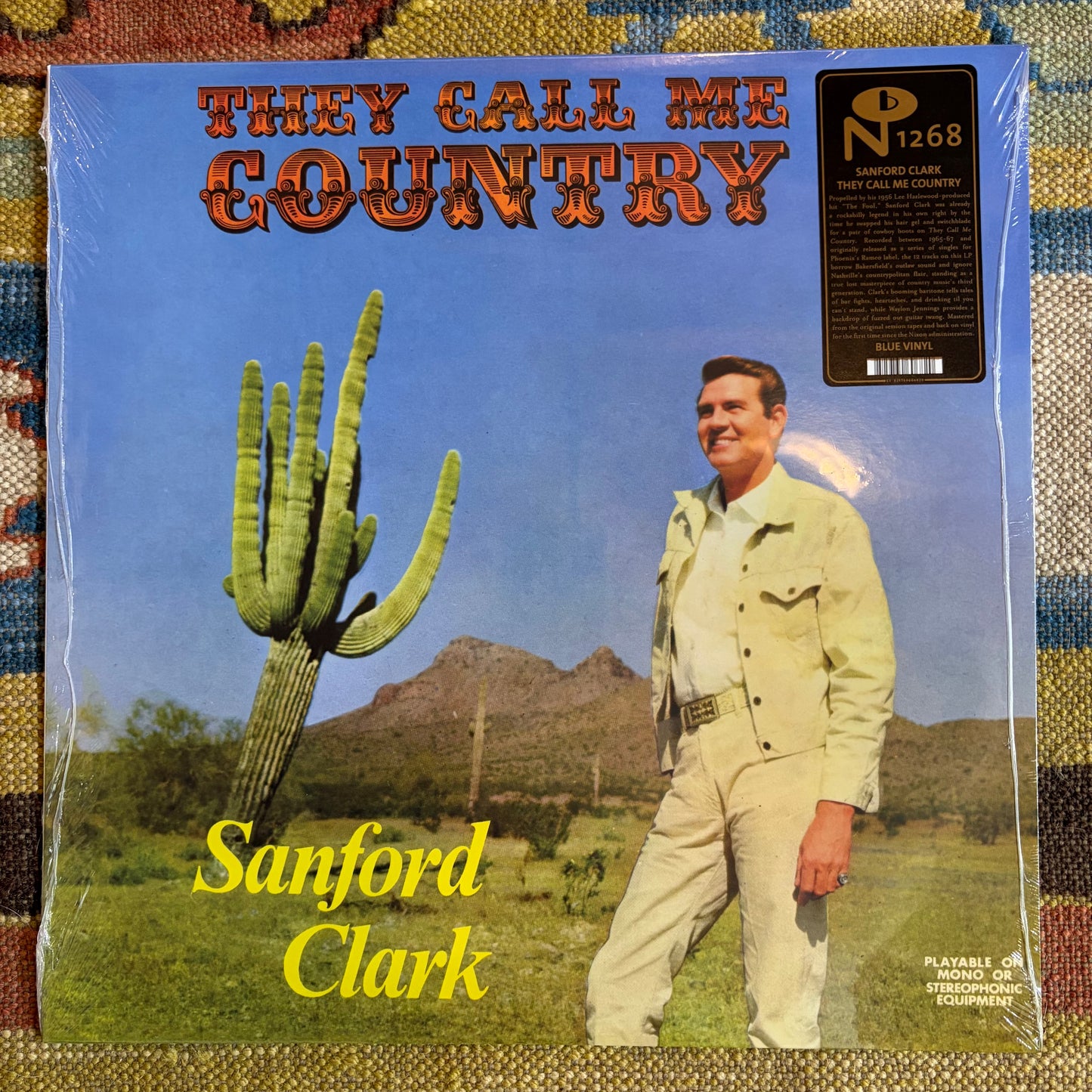 Sanford Clark - “They Call Me Country” - Vinyl LP