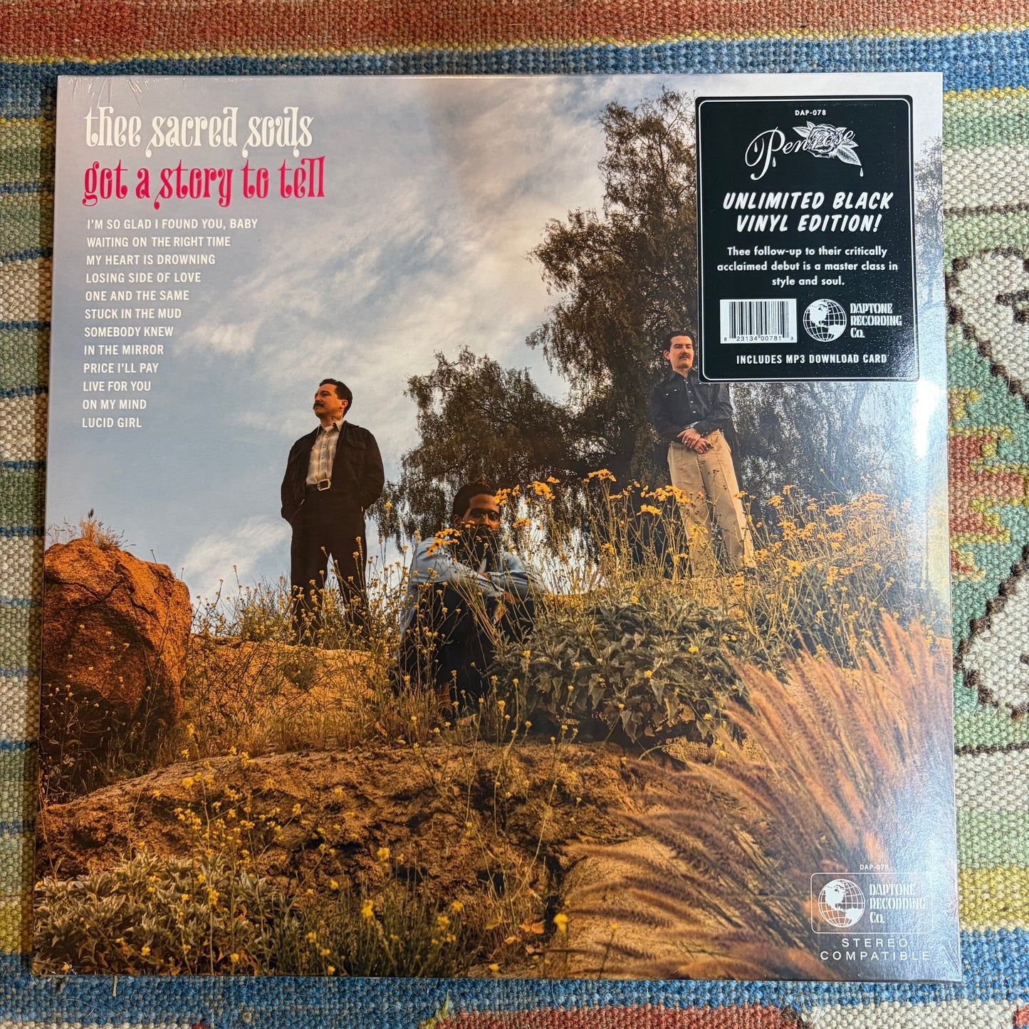 Thee Sacred Souls - “Got a Story to Tell” - Vinyl LP