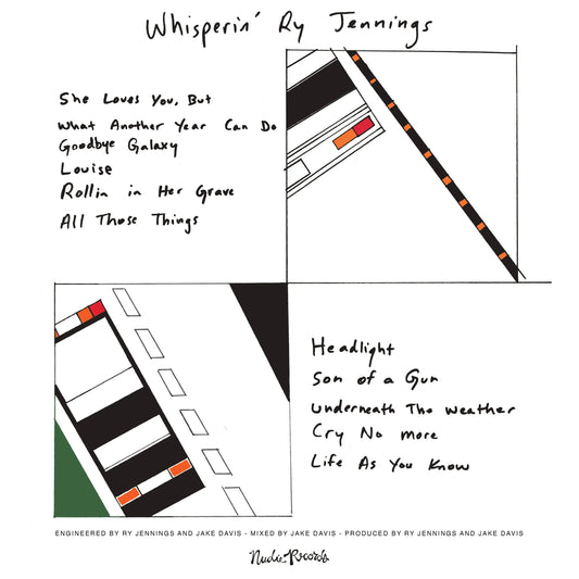 Ry Jennings - "Whisperin' Ry" - Vinyl LP