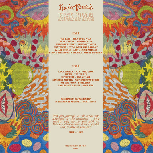 Nudie Records - "Five Year Anniversary" - Vinyl LP