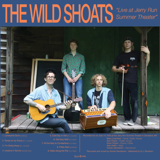 The Wild Shoats - "Live at Jerry Run Summer Theater" - Vinyl LP