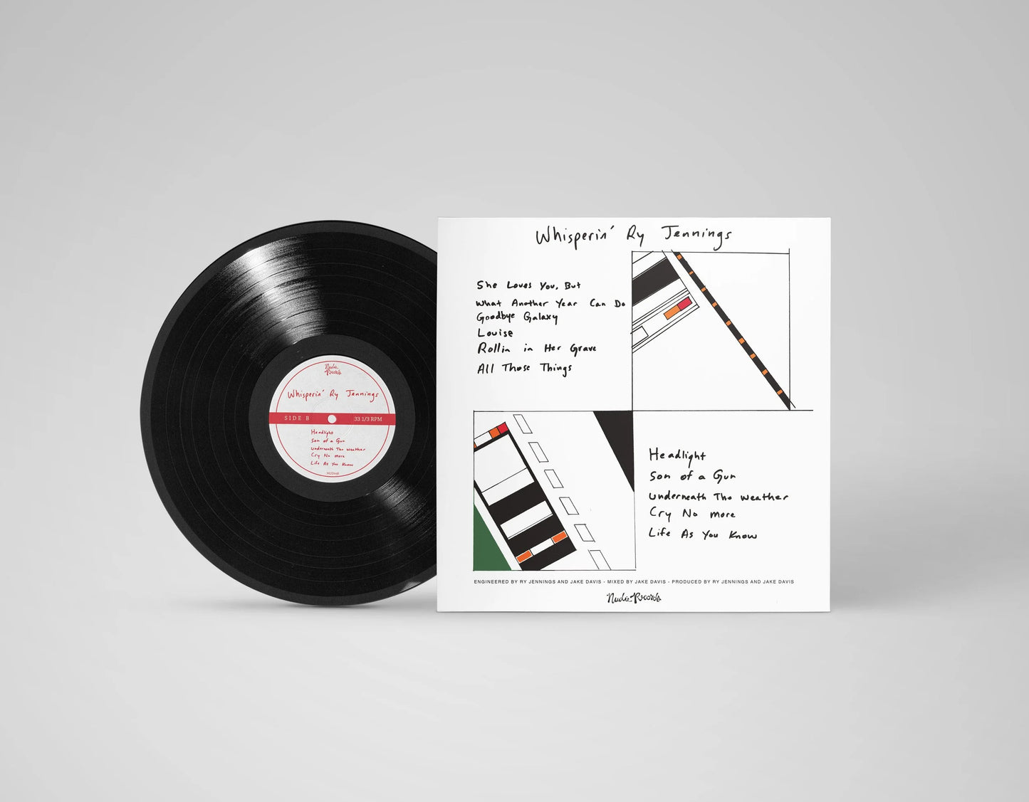 Ry Jennings - "Whisperin' Ry" - Vinyl LP