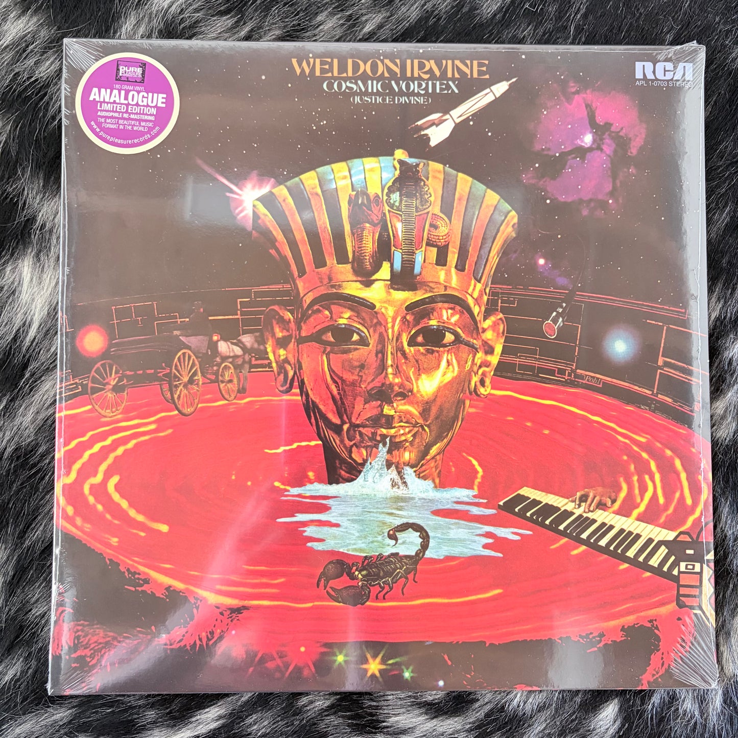 Weldon Irvine - "Cosmic Vortex (Justice Divine)" - Vinyl LP