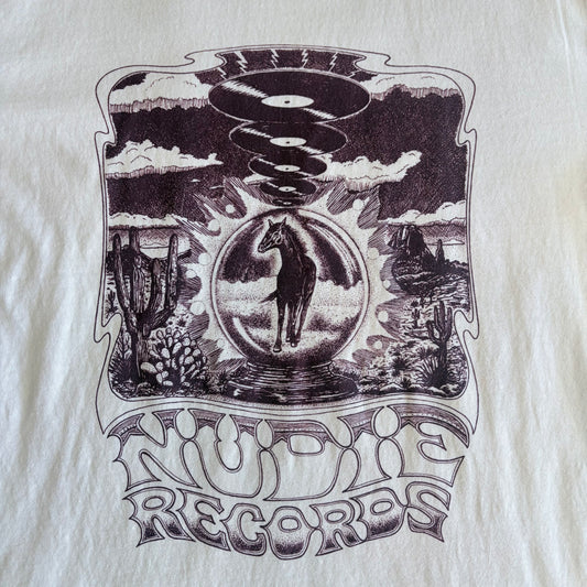 Wild Horses Tee - Maroon