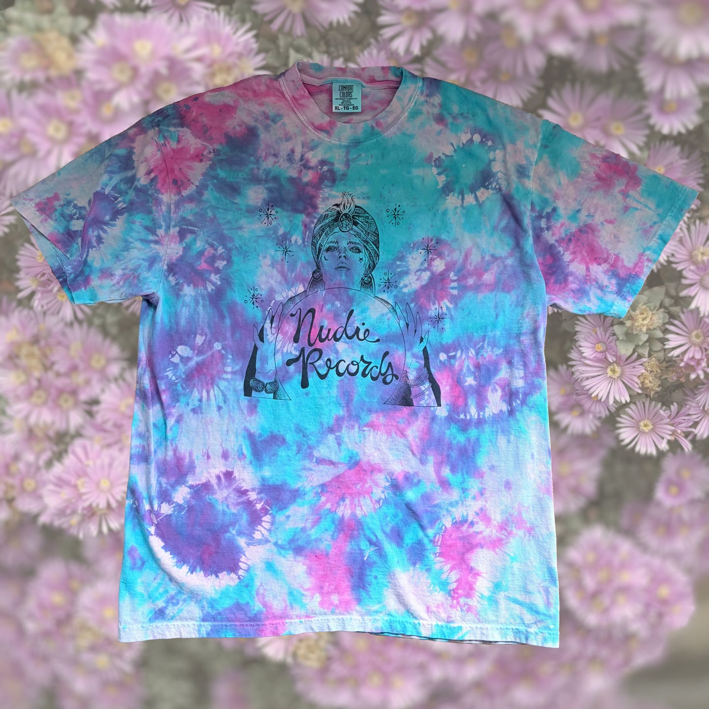 Blue + Pink Tie-Dye Mystic Tee