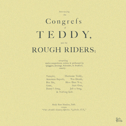 Teddy & The Rough Riders - "The Congress Of..." - Vinyl LP