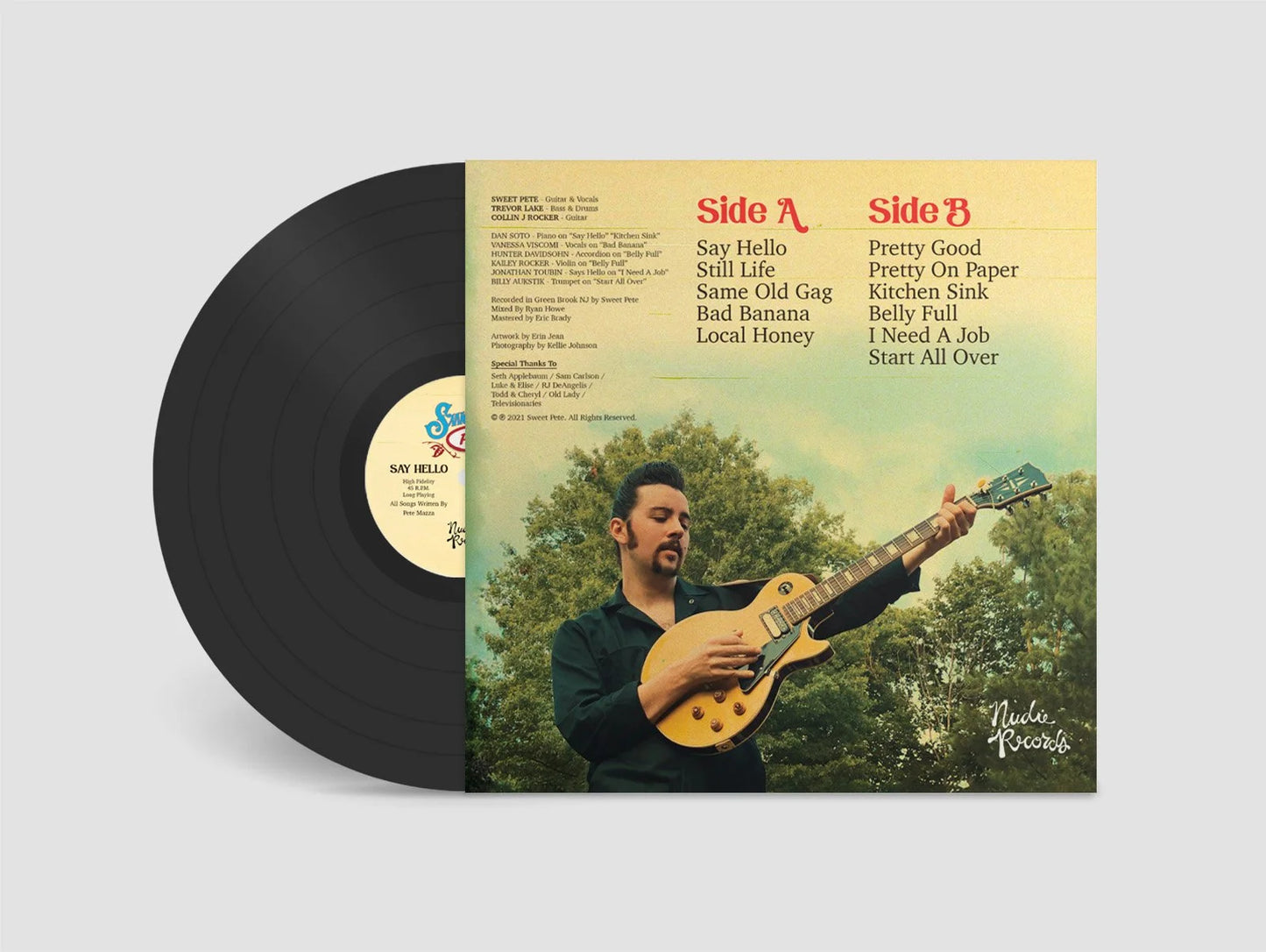 Sweet Pete - "Say Hello" - Vinyl LP