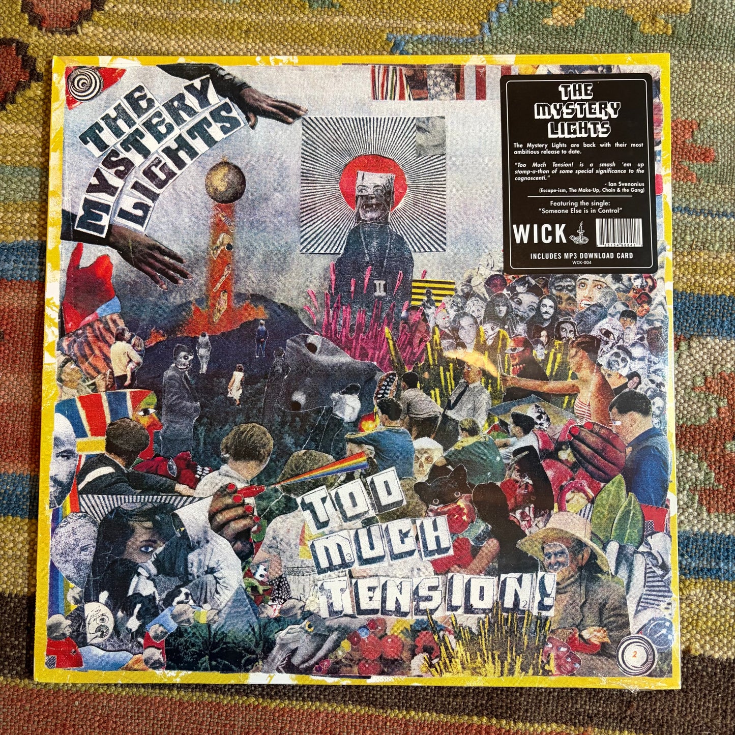 The Mystery Lights - “Too Much Tension” - Vinyl LP