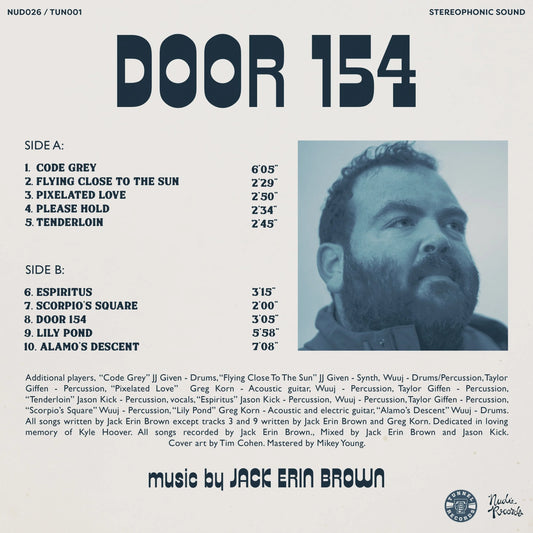 Jack Erin Brown - "Door 154" - Vinyl LP