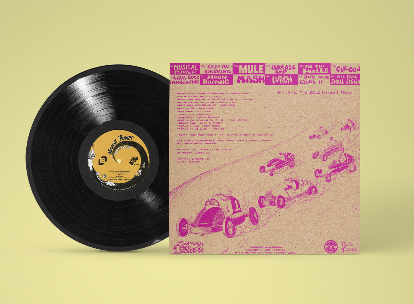 Christoph El Truento - "Musical Power" - Vinyl LP Preorder