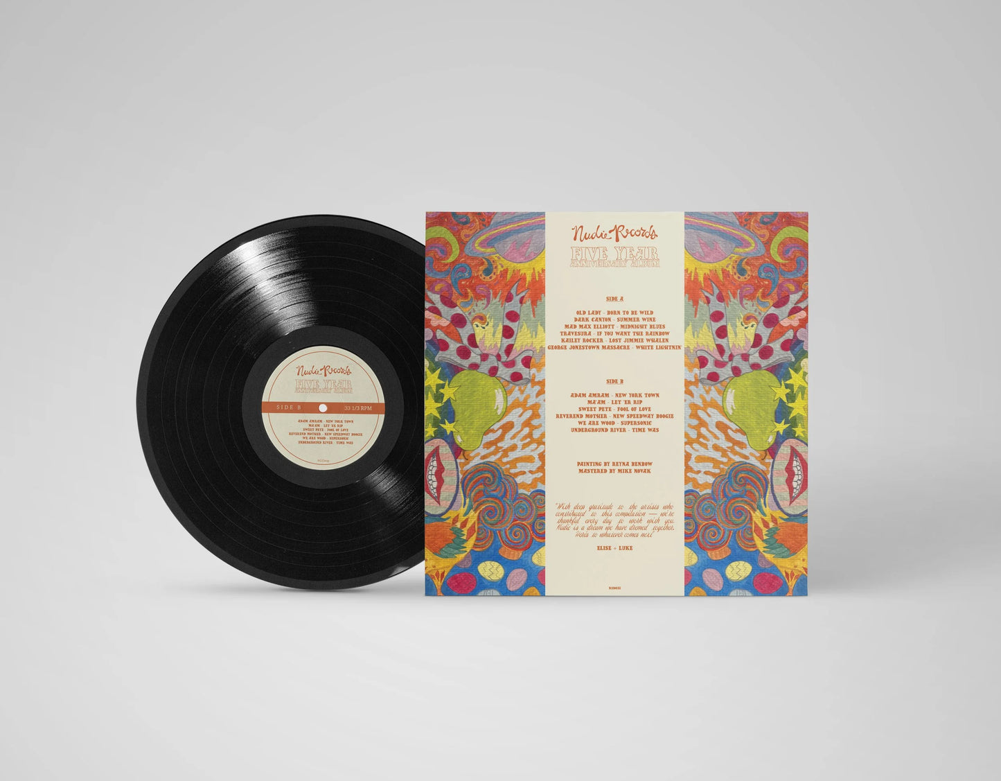 Nudie Records - "Five Year Anniversary" - Vinyl LP