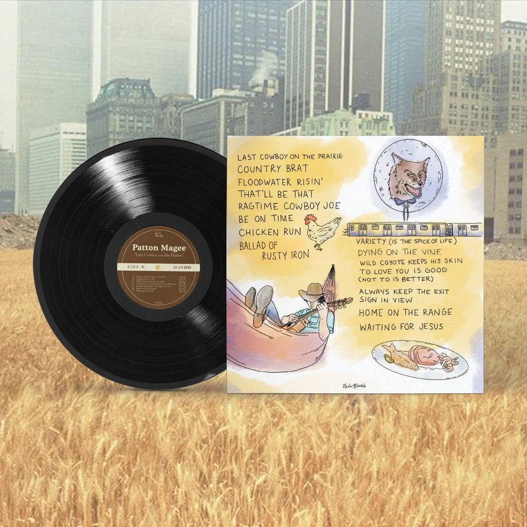 Patton Magee - "Last Cowboy on the Prairie" - Vinyl LP