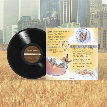 Patton Magee - "Last Cowboy on the Prairie" - Vinyl LP