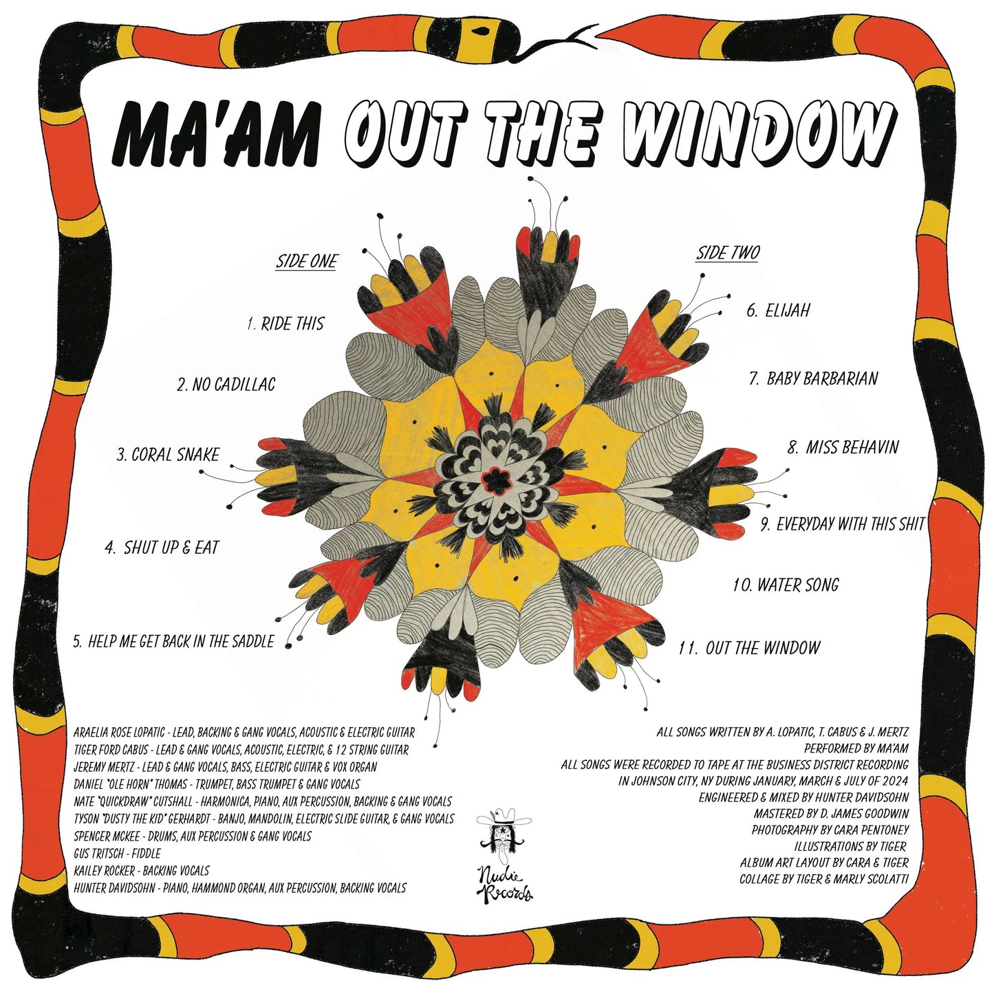 Ma'am - "Out The Window" - Vinyl LP