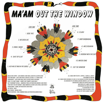 Ma'am - "Out The Window" - Vinyl LP