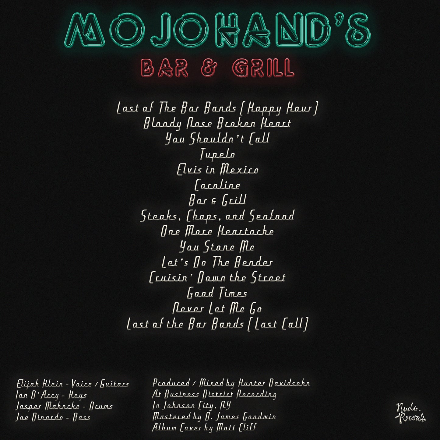 Mojohand - "Bar & Grill" - Vinyl LP Preorder
