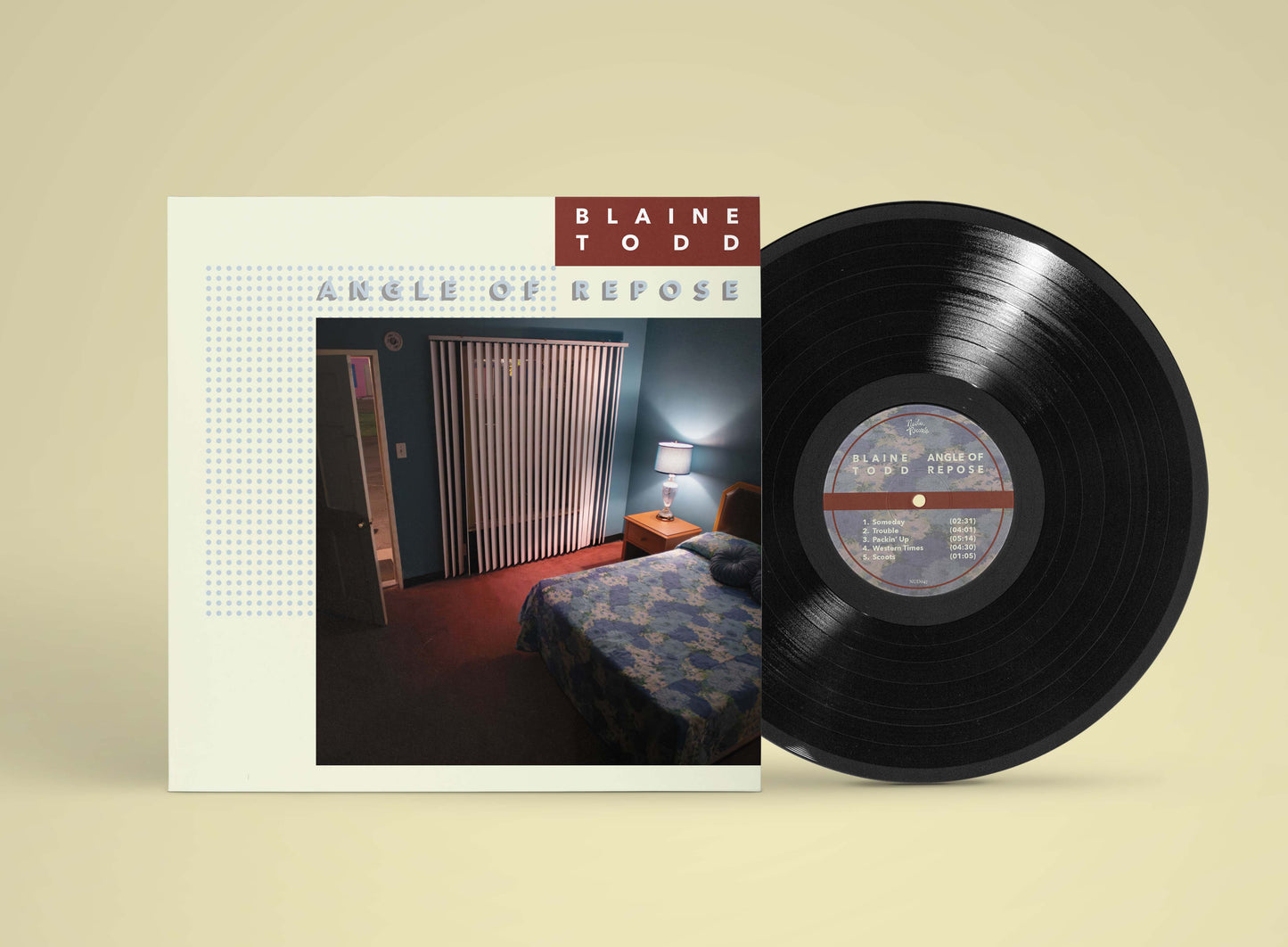 Blaine Todd - "Angle of Repose" - Vinyl LP Preorder