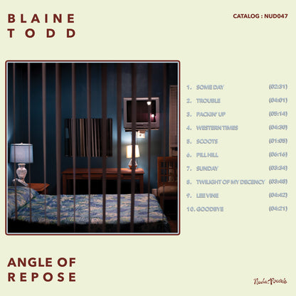 Blaine Todd - "Angle of Repose" - Vinyl LP Preorder