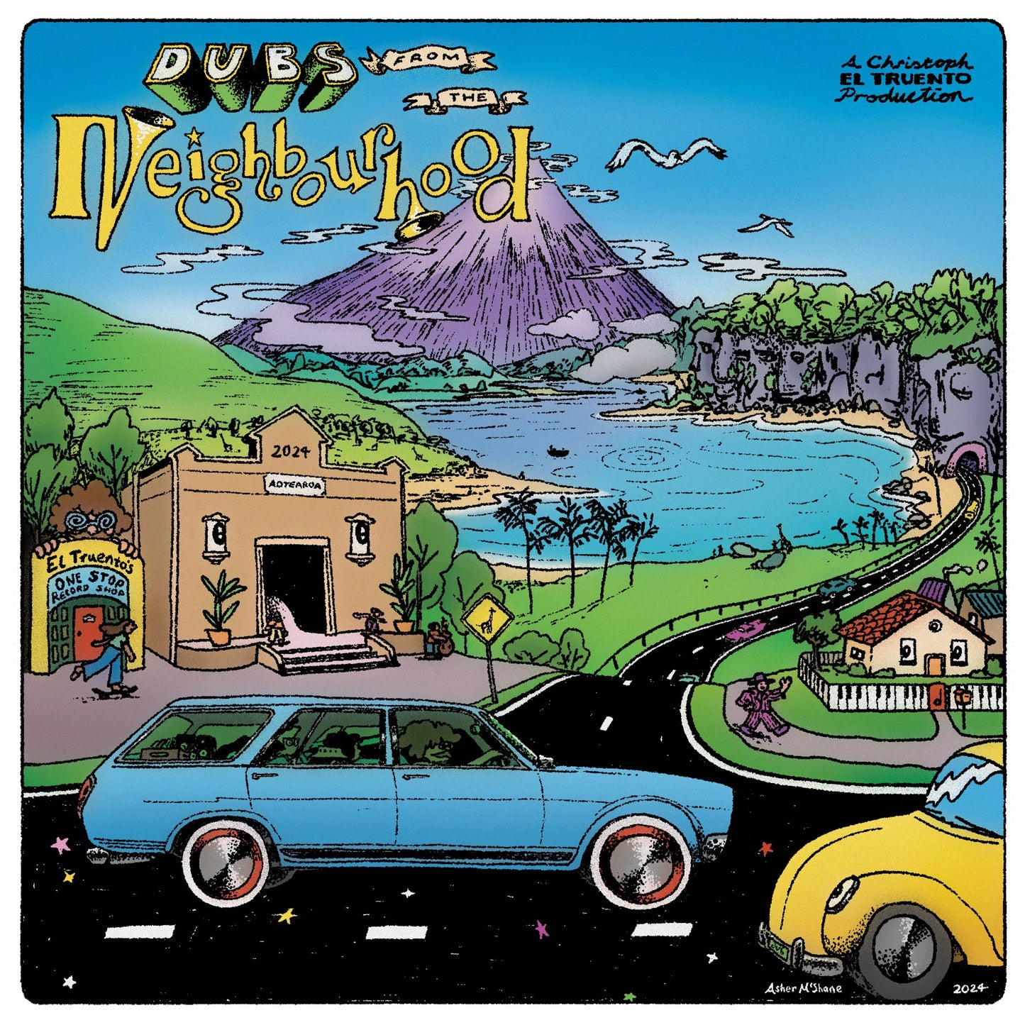 Christoph El Truento - "Dubs From the Neighbourhood" - Vinyl LP