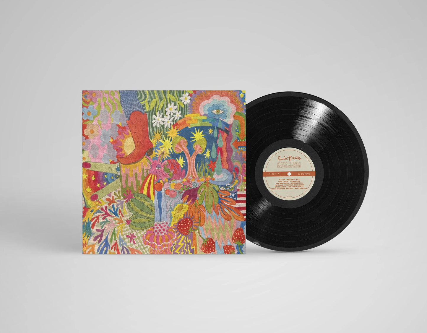 Nudie Records - "Five Year Anniversary" - Vinyl LP