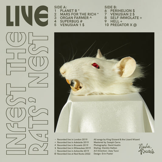 King Gizzard & The Lizard Wizard - "Infest The Rats' Nest (Live) - Vinyl LP