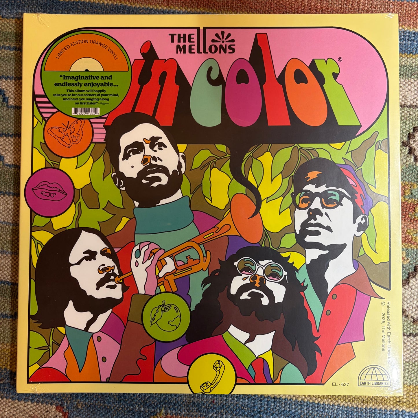 The Mellons - “In Color” - Vinyl LP