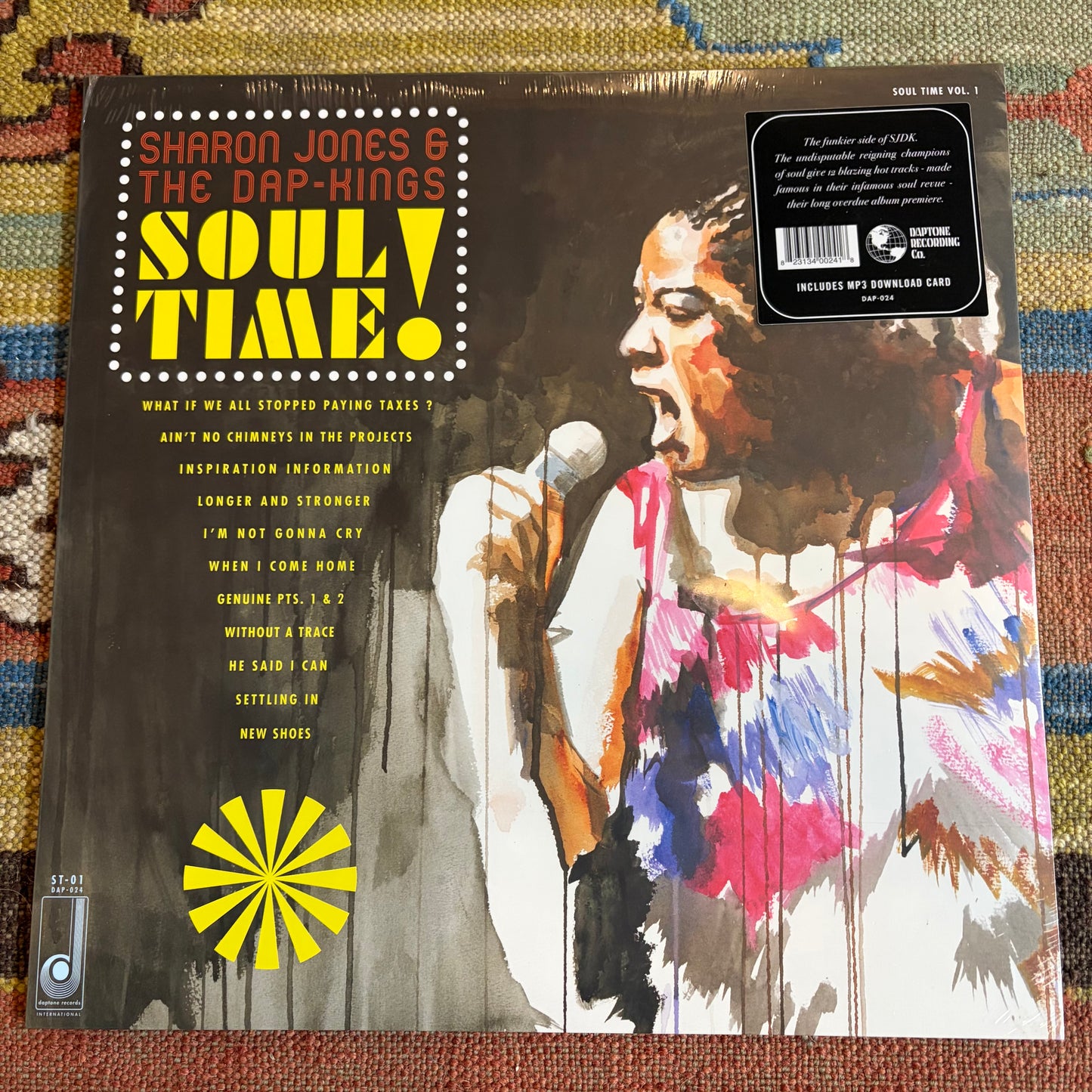 Sharon Jones & The Dap Kings - “Soul Time” - Vinyl LP