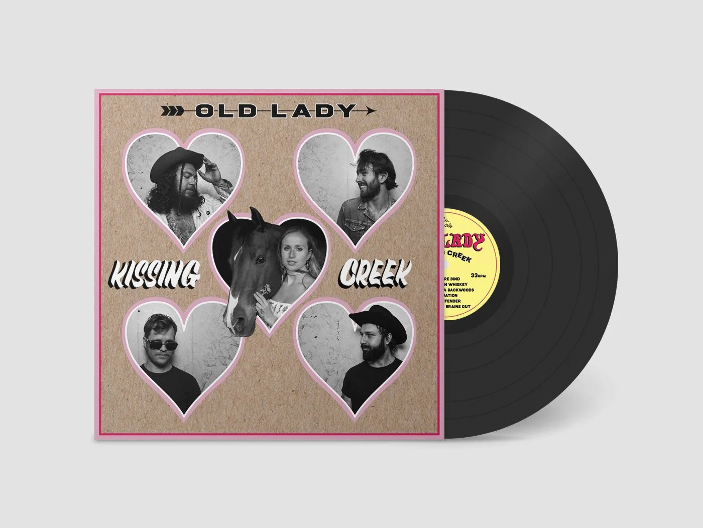Old Lady - "Kissing Creek" - Vinyl LP