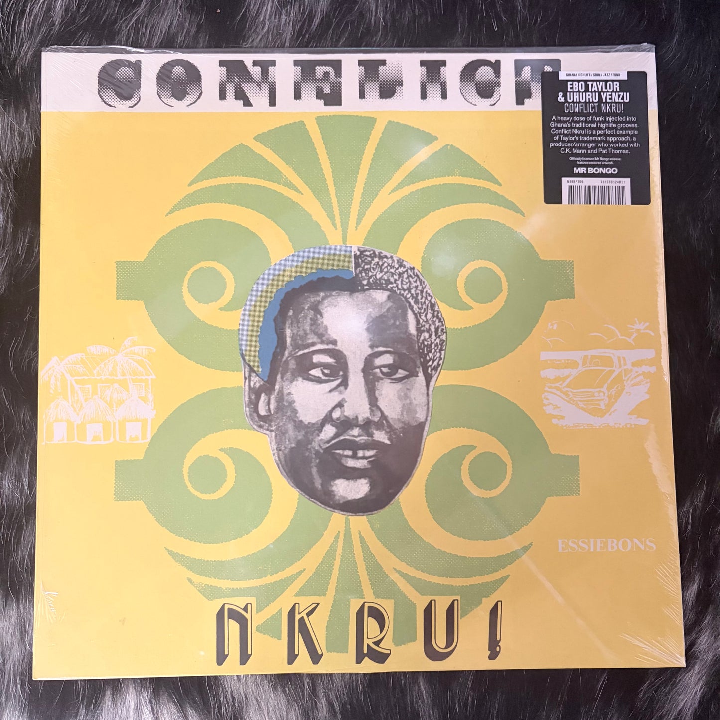 Ebo Taylor & Uhuru Yenzu - "Conflict Nkru!" - Vinyl LP