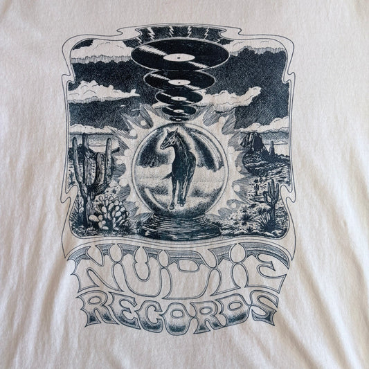 Wild Horses Tee - Navy