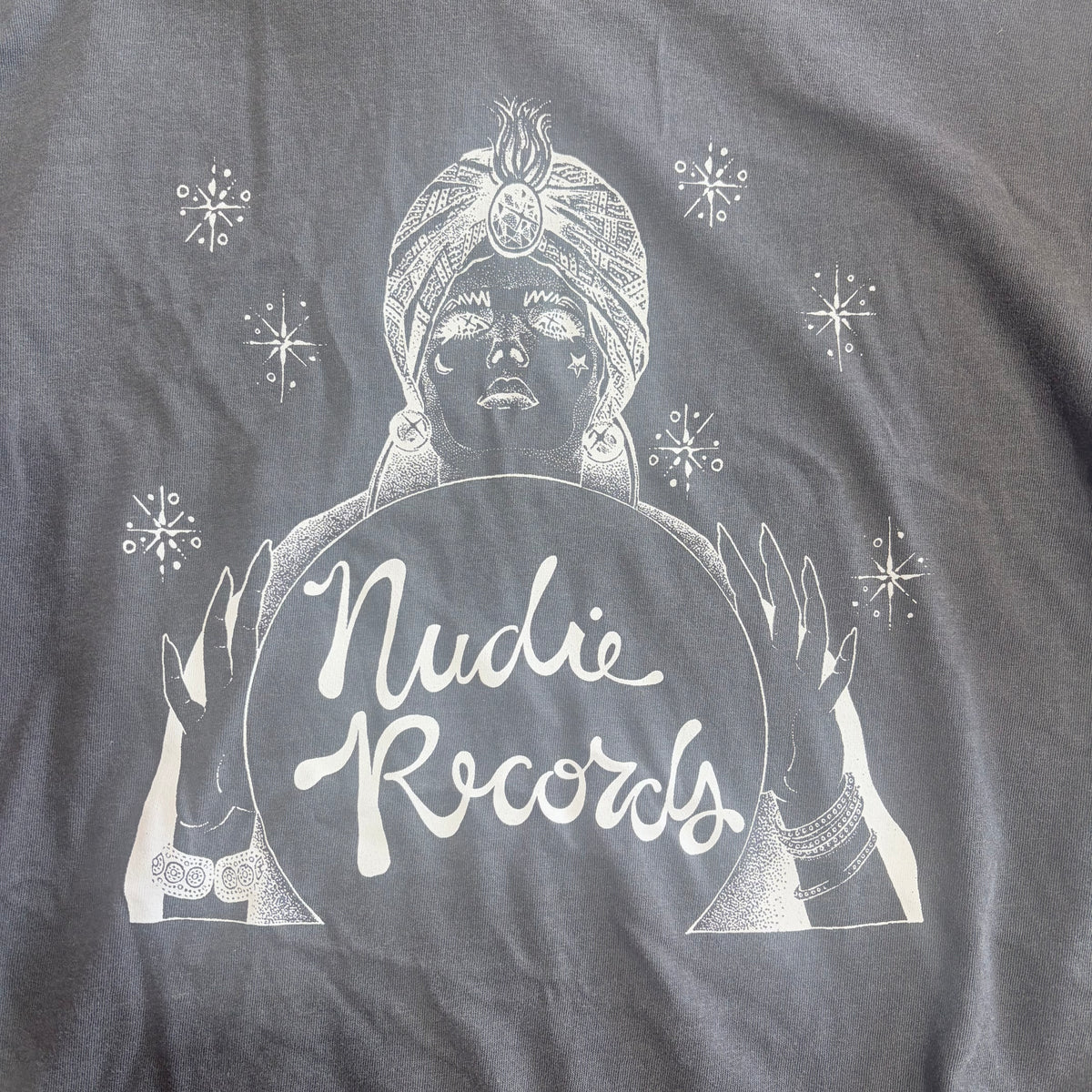 Nudie Mystic Tee - Charcoal