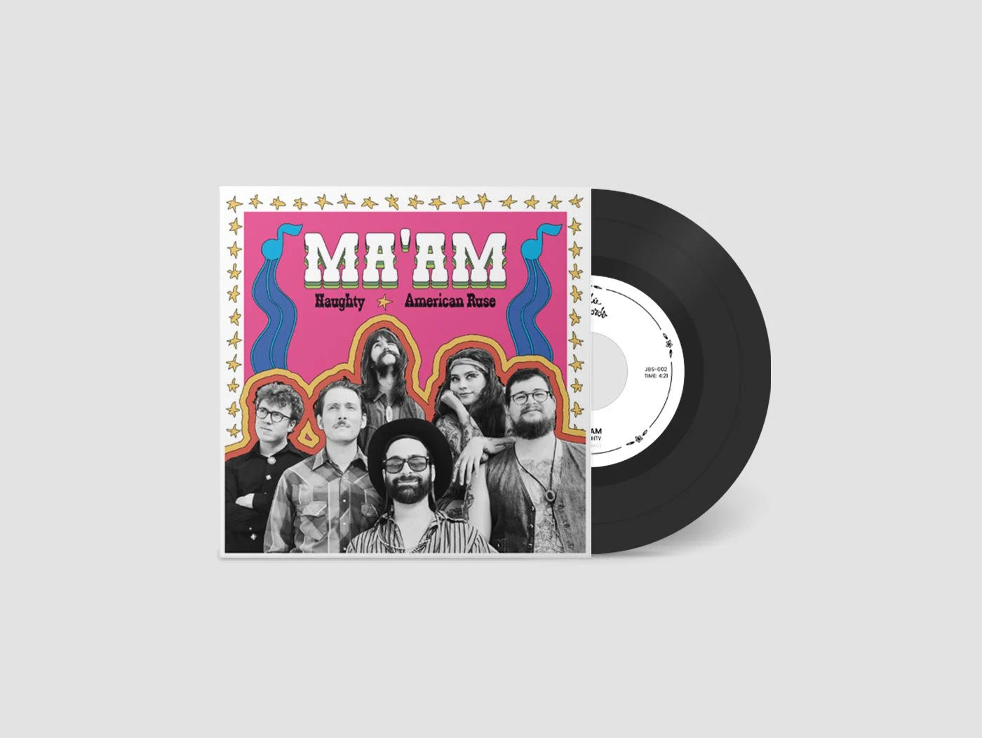 Ma'am - "Naughty b/w American Ruse" - 7" single