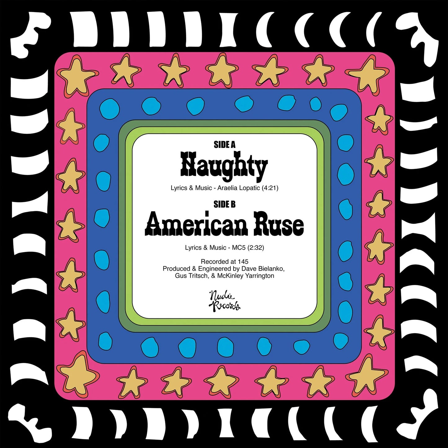 Ma'am - "Naughty b/w American Ruse" - 7" single
