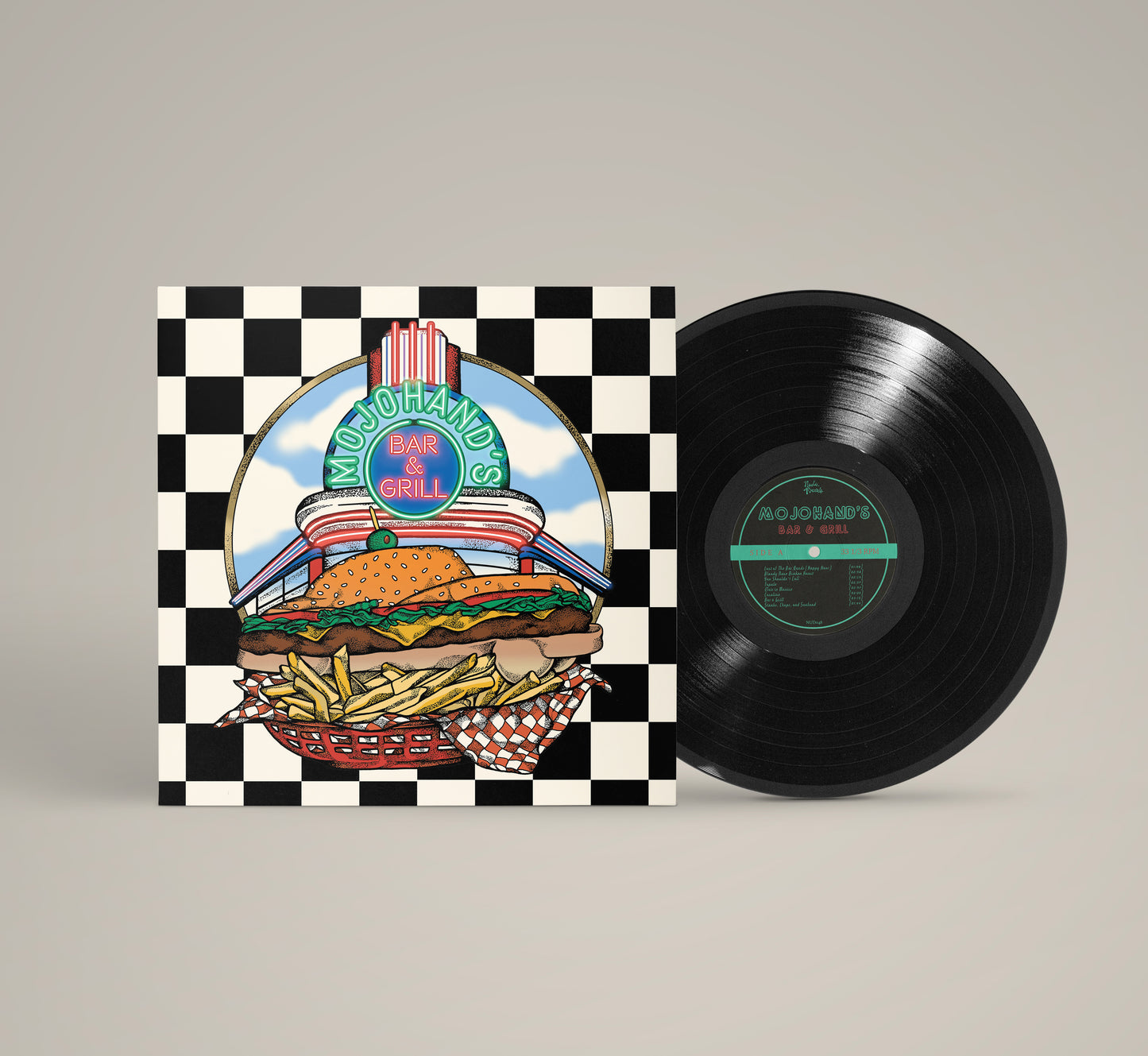 Mojohand - "Bar & Grill" - Vinyl LP Preorder