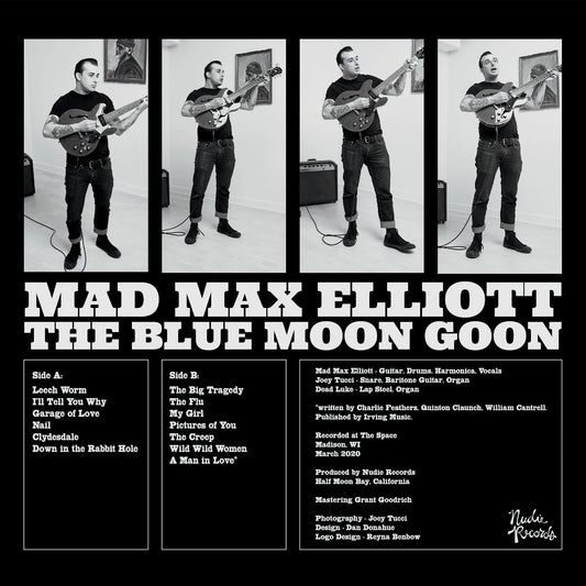 Mad Max Elliott - "The Blue Moon Goon" - Vinyl LP