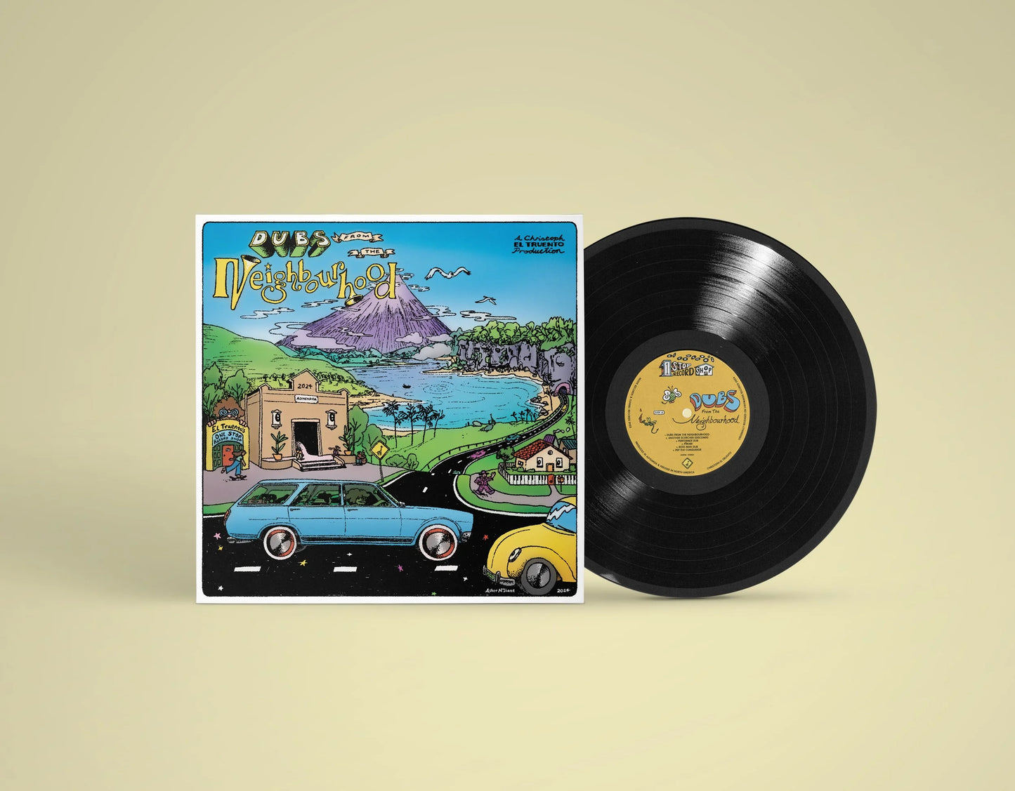 Christoph El Truento - "Dubs From the Neighbourhood" - Vinyl LP
