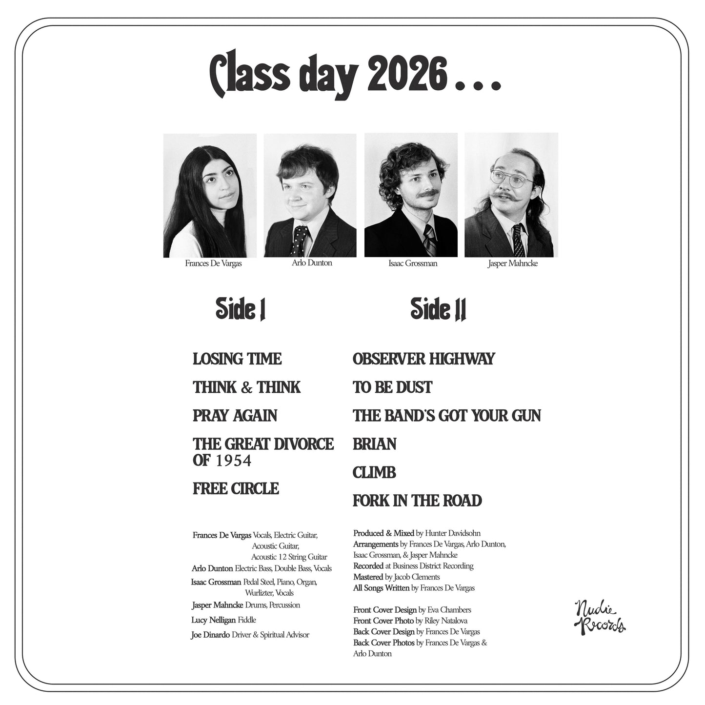 Frances De Vargas - "Graduation" - Vinyl LP Preorder