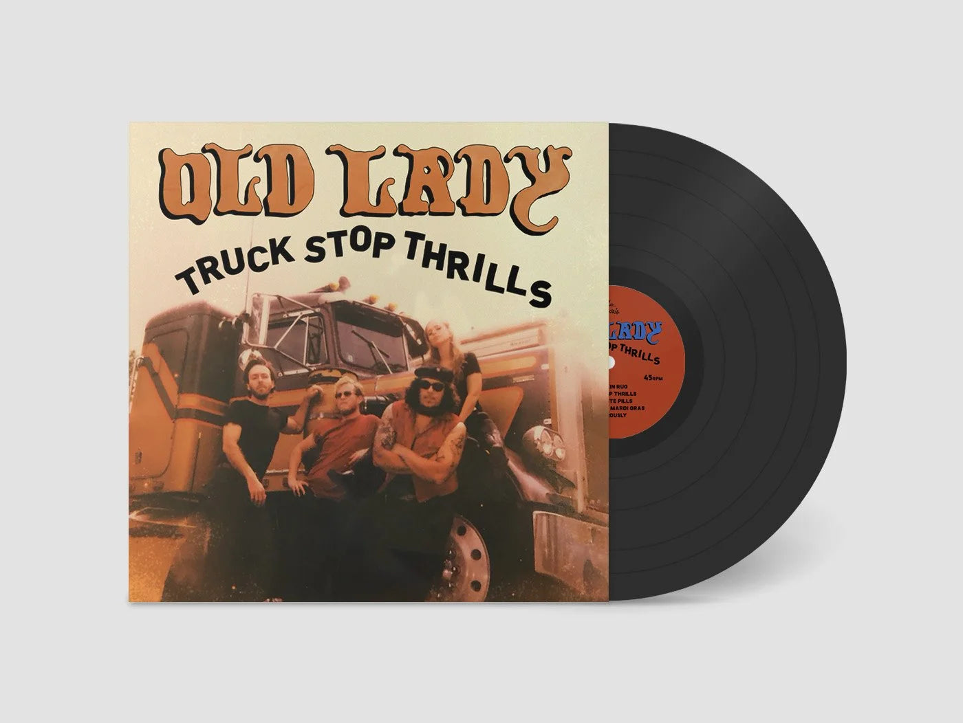 Old Lady - "Truck Stop Thrills" - Vinyl LP
