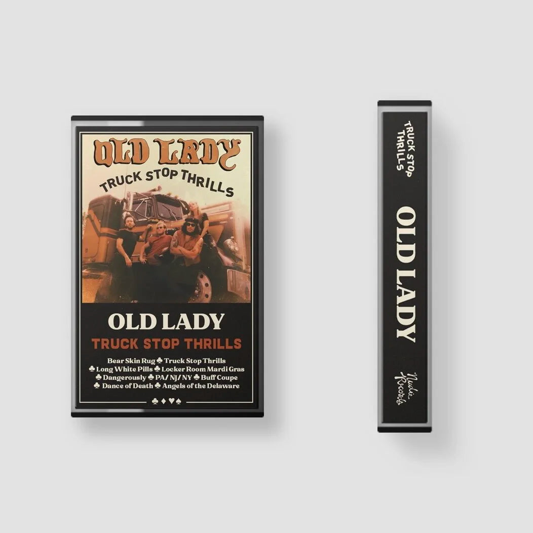 Old Lady - "Truck Stop Thrills" - Cassette Tape