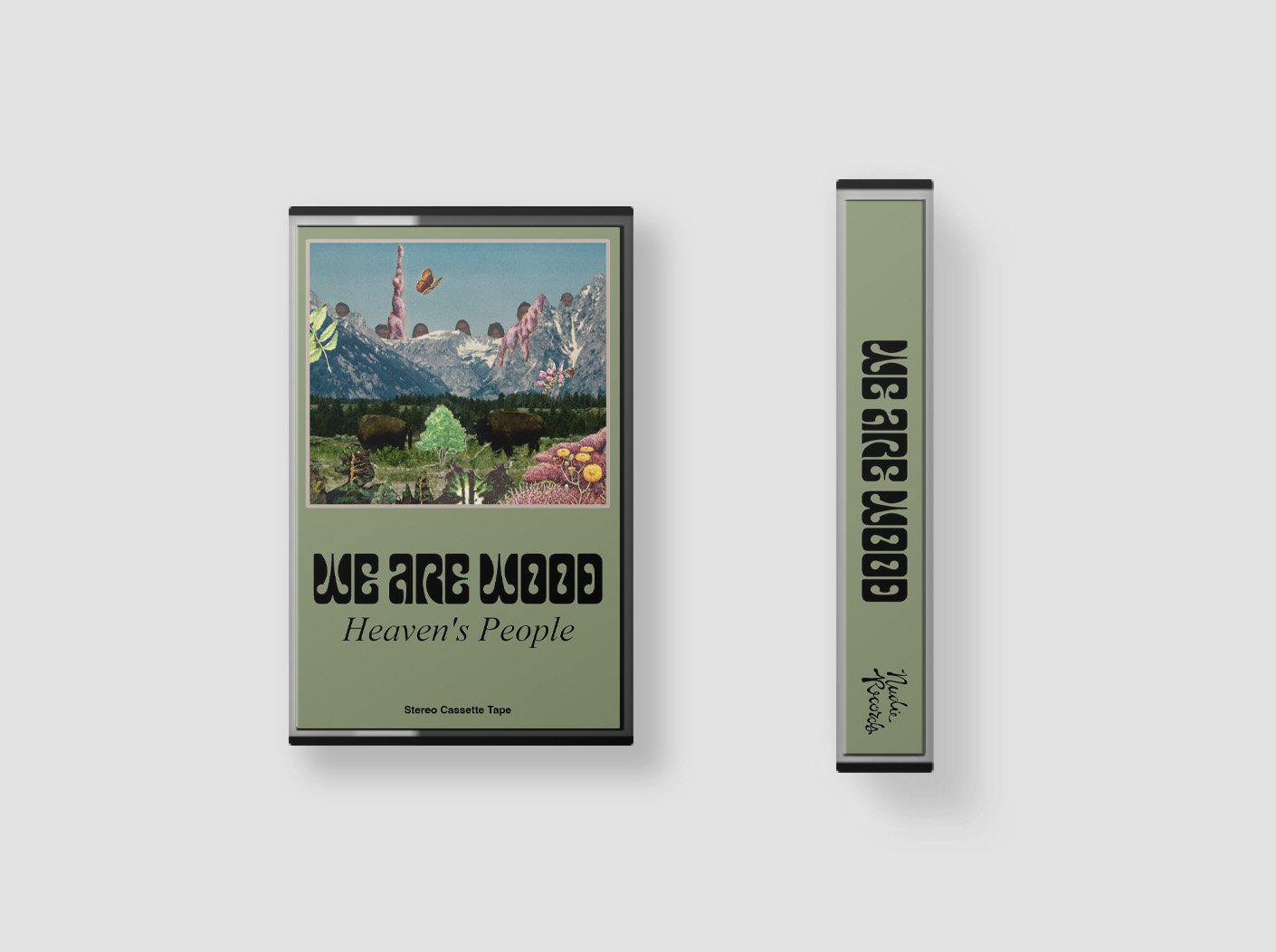 We Are Wood - "Heaven's People - Cassette Tape