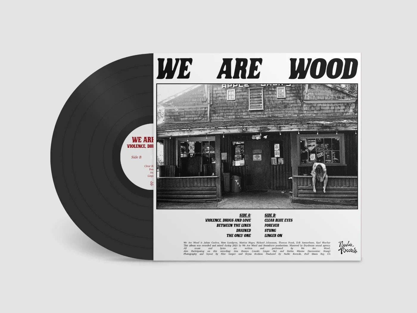 We Are Wood - "Violence, Drugs and Love" - Vinyl LP