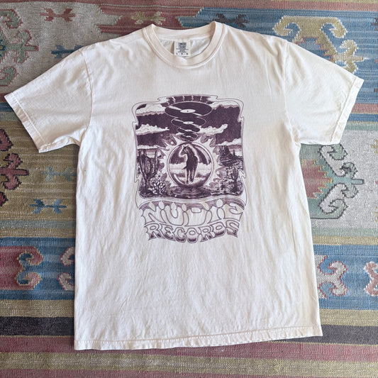 Wild Horses Tee - Maroon