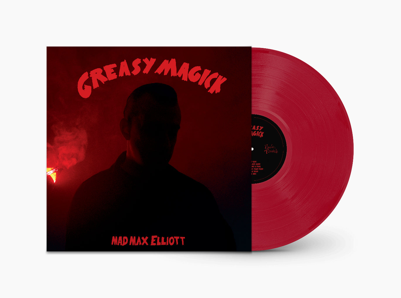 Mad Max Elliott - "Greasy Magick" - Vinyl LP